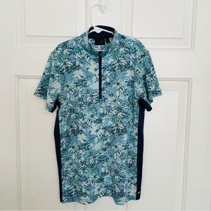 Kerrits Ice Fill Short Sleeve Zip Riding Kids Shirt XL
